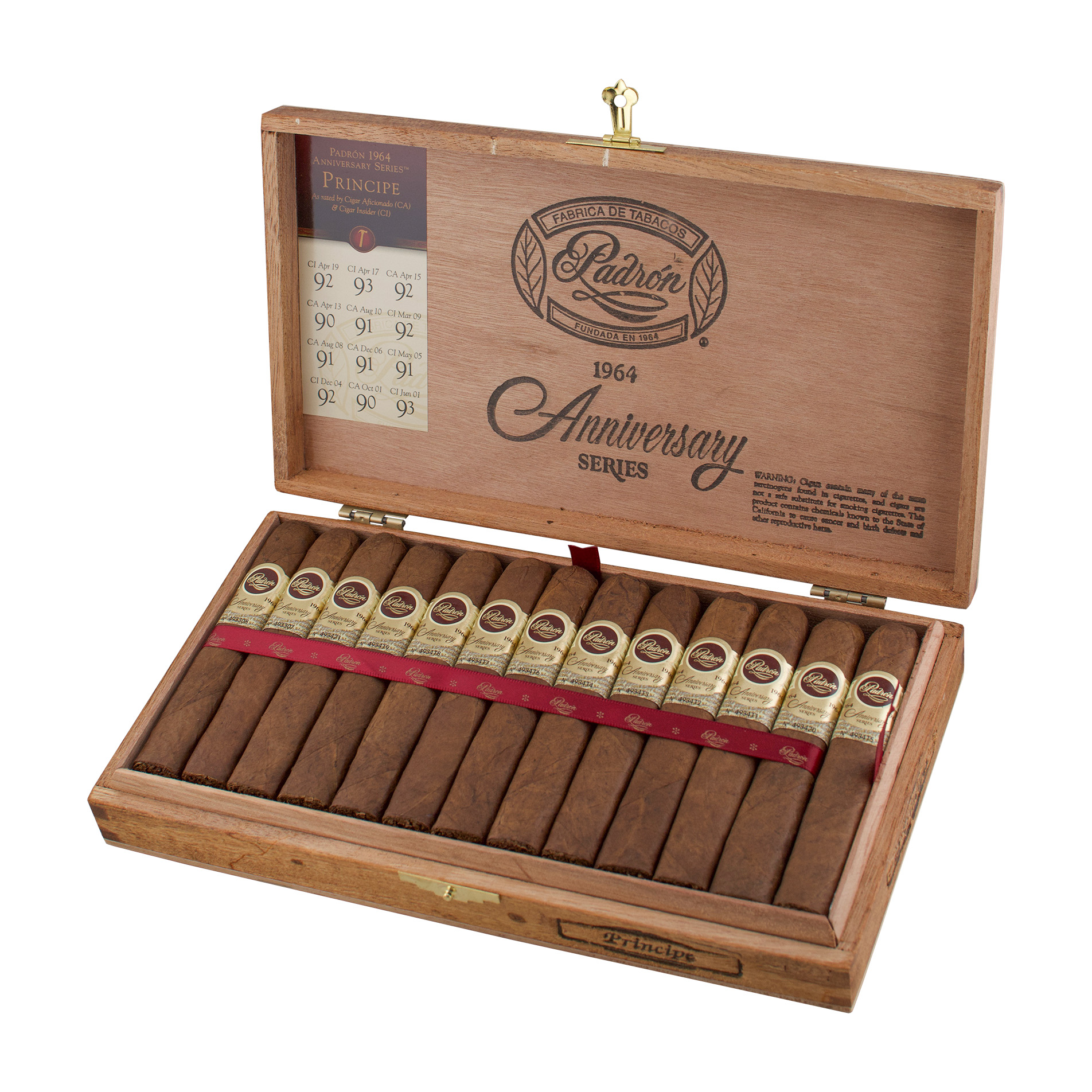 Padron 1964 Anniversary Principe Natural Cigars - Box